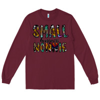 Burgundy small business nannie Long Sleeve Tee - CowhideDigitalArt