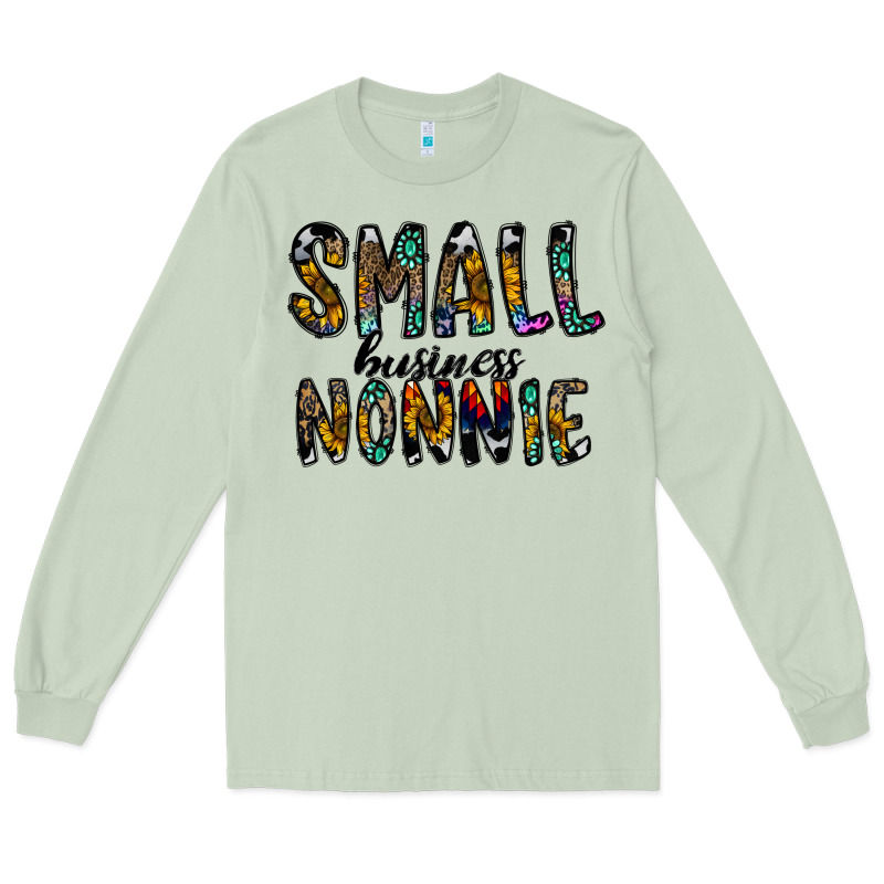 Small Business Nannie Long Sleeve Tee by CowhideDigitalArt | Teevron