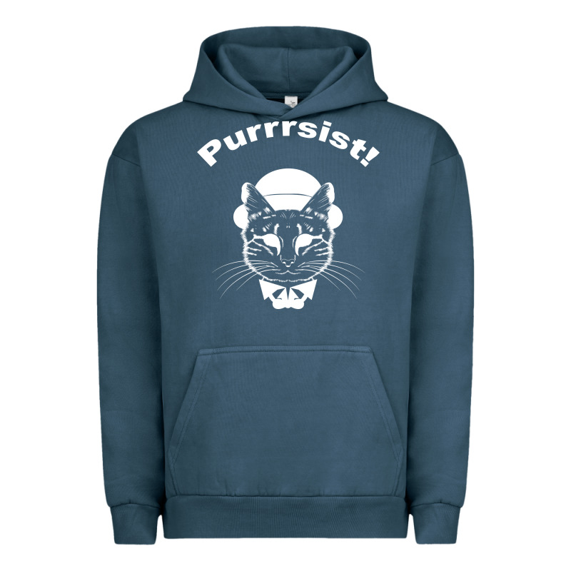 Purrrsist Urban Hoodie by Bettercallsaul | Teevron