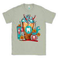 Matcha Dentist Cold Drink Frappe Classic Tee - FaDigitalArtStudio
