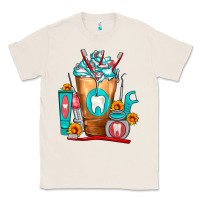 Natural Dentist Cold Drink Frappe Classic Tee - FaDigitalArtStudio