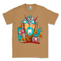 Toasted Coconut Dentist Cold Drink Frappe Classic Tee - FaDigitalArtStudio