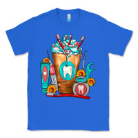 True Royal Dentist Cold Drink Frappe Classic Tee - FaDigitalArtStudio