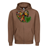 Chestnut christmas heart Zipper Hoodie - RanaPortraitStore