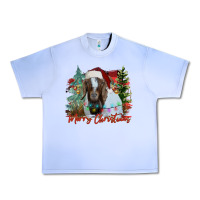 Grape Ice merry Christmas goat Urban Heavy Tee - CowhideDigitalArt