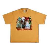 Peanut Butter merry Christmas goat Urban Heavy Tee - CowhideDigitalArt