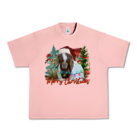 Salmon merry Christmas goat Urban Heavy Tee - CowhideDigitalArt
