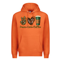 Carrot peace love coffee Premium Hoodie - Jasminsmagicworld