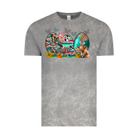 Cloud Rock easter easter eggs Vintage Tee - CowhideDigitalArt