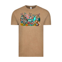 Vintage Coffee easter easter eggs Vintage Tee - CowhideDigitalArt
