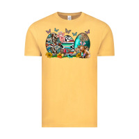 Vintage Mustard easter easter eggs Vintage Tee - CowhideDigitalArt