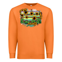 Carrot North Dakota State Map Premium Sweatshirt - RanaPortraitStore