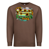 Chestnut North Dakota State Map Premium Sweatshirt - RanaPortraitStore