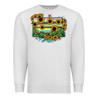 Oatmeal Heather North Dakota State Map Premium Sweatshirt - RanaPortraitStore