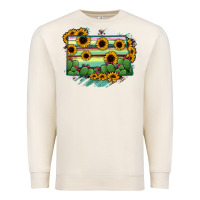 Sandshell North Dakota State Map Premium Sweatshirt - RanaPortraitStore
