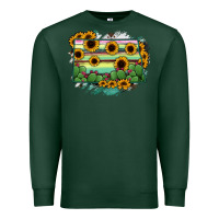 Sports Green North Dakota State Map Premium Sweatshirt - RanaPortraitStore