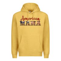 Antique Gold american mama Premium Hoodie - BarkalooDesign