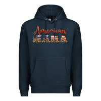 Navy american mama Premium Hoodie - BarkalooDesign