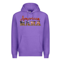 Purple american mama Premium Hoodie - BarkalooDesign