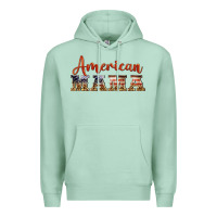 Seafoam american mama Premium Hoodie - BarkalooDesign