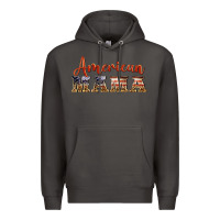 Smoke american mama Premium Hoodie - BarkalooDesign