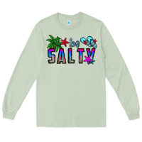 Matcha be salty Long Sleeve Tee - CowhideDigitalArt