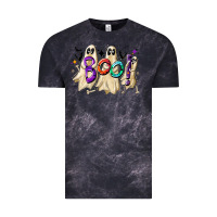 Cloud Black boo Vintage Tee - CowhideDigitalArt