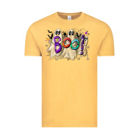 Vintage Mustard boo Vintage Tee - CowhideDigitalArt