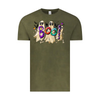 Vintage Olive boo Vintage Tee - CowhideDigitalArt