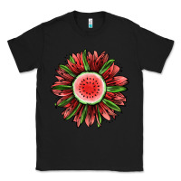Black Watermelon Sunflower Classic Tee - Jasminsmagicworld