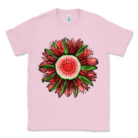 Bubblegum Pink Watermelon Sunflower Classic Tee - Jasminsmagicworld