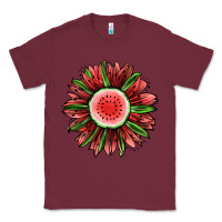 Burgundy Watermelon Sunflower Classic Tee - Jasminsmagicworld