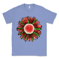 Colony Blue Watermelon Sunflower Classic Tee - Jasminsmagicworld