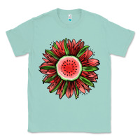 Seafoam Watermelon Sunflower Classic Tee - Jasminsmagicworld