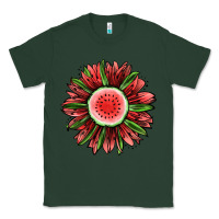 Sports Green Watermelon Sunflower Classic Tee - Jasminsmagicworld