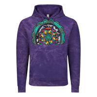 Cloud Purple gemstone sunflower  rainbow Vintage Hoodie - Artiststas