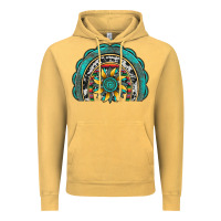 Vintage Mustard gemstone sunflower  rainbow Vintage Hoodie - Artiststas
