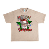 French Oak festive santa claus greeting Urban Heavy Tee - CowhideDigitalArt