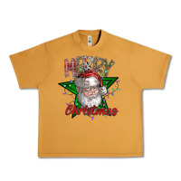 Peanut Butter festive santa claus greeting Urban Heavy Tee - CowhideDigitalArt