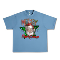 Festive Santa Claus Greeting Urban Heavy Tee | Teevron