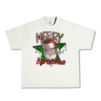 Pistachio festive santa claus greeting Urban Heavy Tee - CowhideDigitalArt