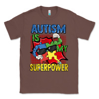 Chestnut Autism is my superpower Autism Awareness Day Classic Tee - FaDigitalArtStudio