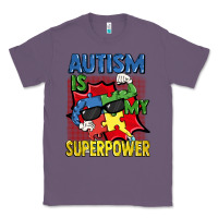 Lavender Autism is my superpower Autism Awareness Day Classic Tee - FaDigitalArtStudio