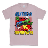 Lilac Autism is my superpower Autism Awareness Day Classic Tee - FaDigitalArtStudio