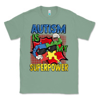 Sage Autism is my superpower Autism Awareness Day Classic Tee - FaDigitalArtStudio