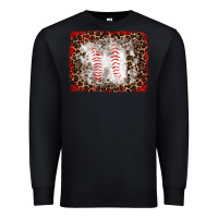 Black baseball leopard background Premium Sweatshirt - RanaPortraitStore