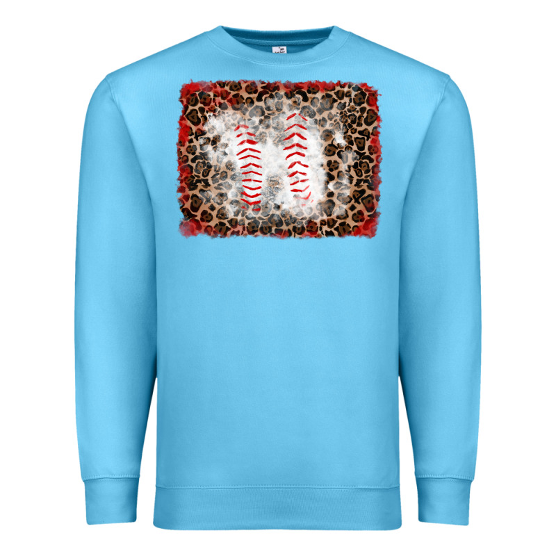 Baseball Leopard Background Premium Sweatshirt by RanaPortraitStore | Teevron