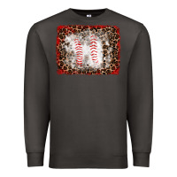 Smoke baseball leopard background Premium Sweatshirt - RanaPortraitStore