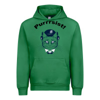Emerald Purrrsist Urban Hoodie - Bettercallsaul