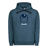 Pigment Midnight Navy Purrrsist Urban Hoodie - Bettercallsaul